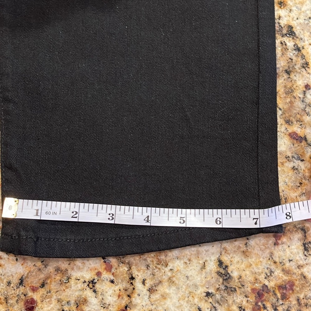 NWT D. jeans high waist straight leg ankle black jeans - Picture 7 of 7